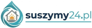 Logo Suszymy24.pl - profesjonalne osuszanie budynków i lokalizacja wycieków.